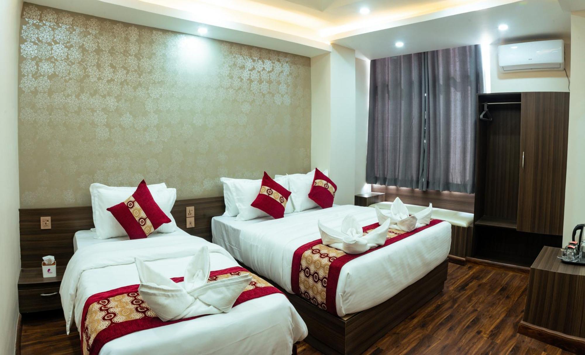 Kusum Airport Hotel كاتماندو المظهر الخارجي الصورة